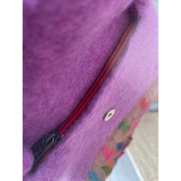 Felted wool owl bag purse - Picture 4 of 5